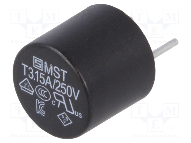 0034.6620X2.jpg 3.15A slow blow pico fuse x2pcs - Image 1