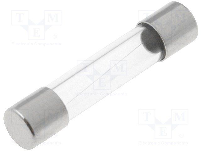 0312007.HXPX5.jpg 7A fuse fast blow 6,3x32mm x5pcs - Image 1