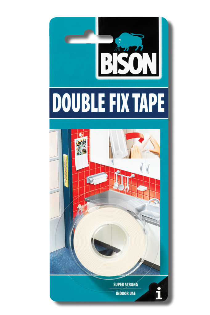 037210.jpg BISON INSTALLATION TAPE 150cm 19mm DOUBLEFIX - Image 1