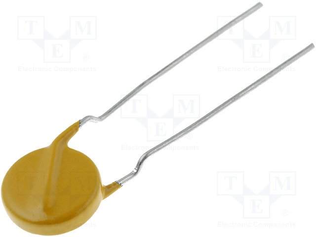 10N471KX2.jpg VARISTOR 300VAC-385VDC 470V X2PCS - Image 1