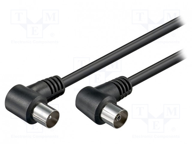 11526.jpg Cable 75Ω 2.5m shielded, twofold black - Image 1
