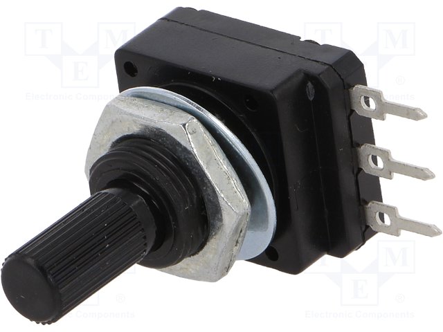 16PMI-500K.jpg 500K POT SINGLE SAFT 60mW 6mm plastic - Image 1