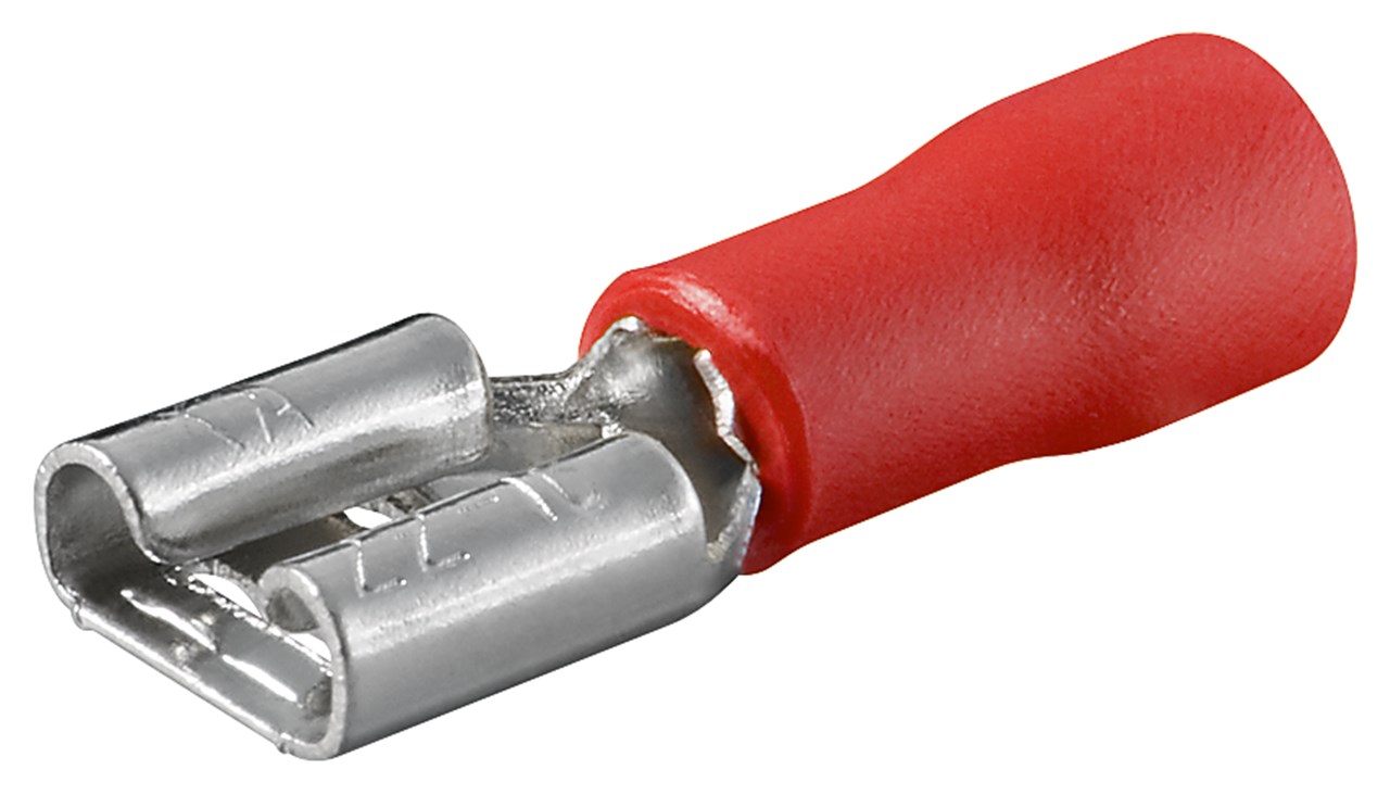 17002X20.jpg Female TAB terminal, red x20pcs - Image 1