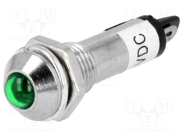 19050351.jpg Indicator LED 24VDC Ø8.2mm - Image 1