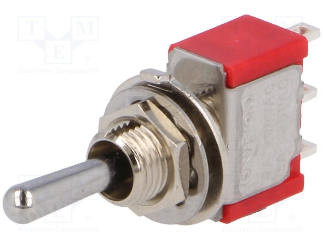 1MS4T1B1M1QE.jpg ON-OFF-ON 2A/250VAC TOGGLE SWITCH - Image 1