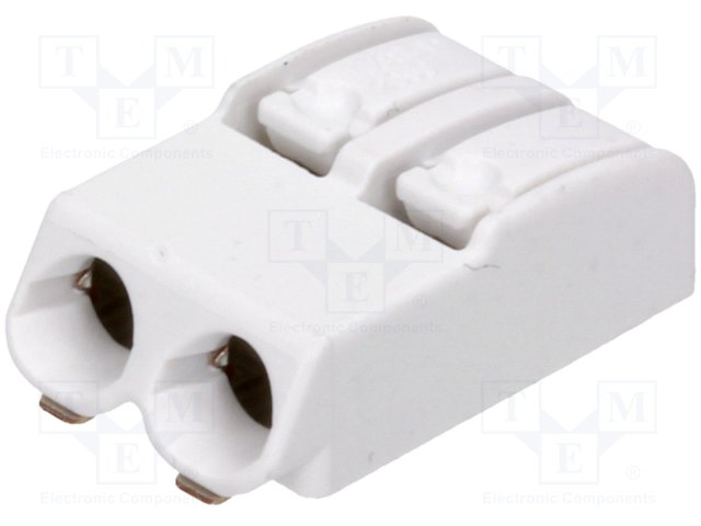 2060-452.jpg Plug in connector 4mm 2way - Image 1