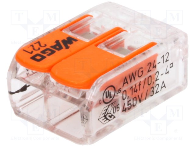 221-412.jpg Splice terminal quick splice 450v - Image 1