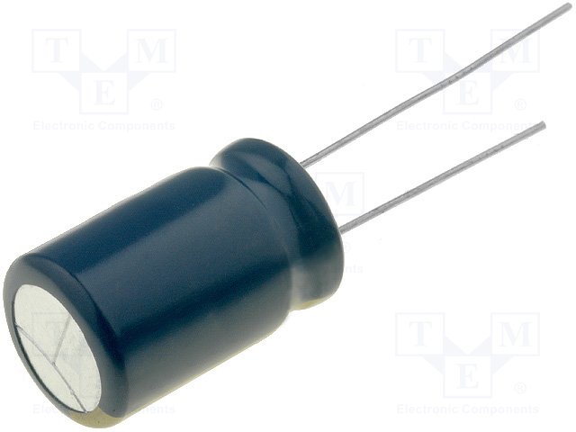 270MF16VX2P.jpg 270MF 16V X2PCS ELECTROL. CAPACITOR - Image 1