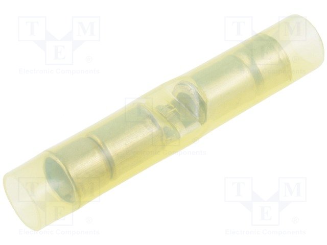 320570.jpg INSULATED COPPER 3/6MM2 BUTT SPLICE - Image 1