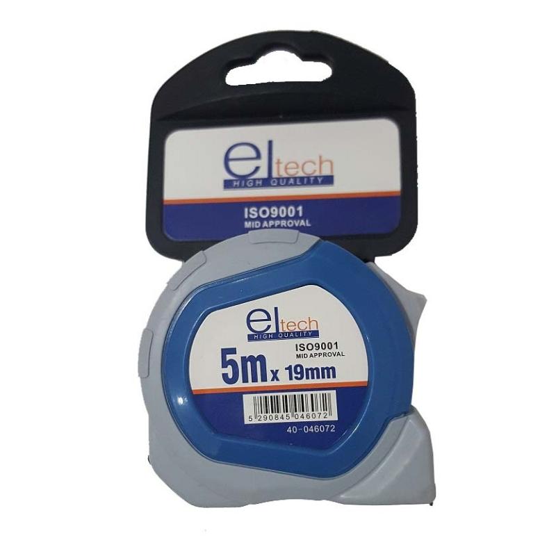 40-046072.jpg Measuarent Meter 5m x19mm eltech - Image 1