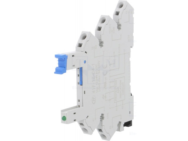 41F-1Z-C4-1.jpg Relay socket 5Pin 6A 250VAC - Image 1