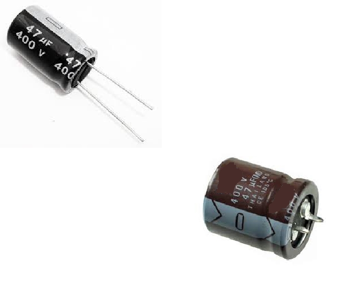 47MF400V.jpg 47MF 400V ELECTROLITIC CAPACITOR - Image 1