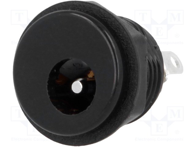 4840.2200.jpg DC supply socket 5.5/2.1mm male screw - Image 1