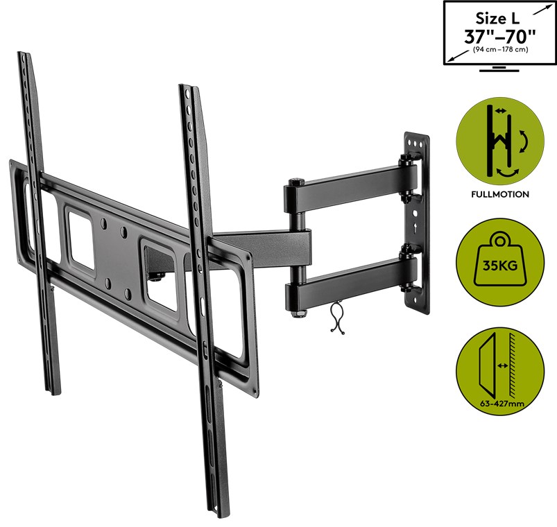 49745.jpg 37-70TV WALL MOUNT FULL MOTION FOR LED-35KG - Image 1
