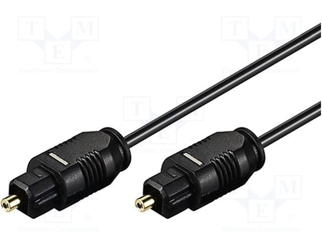 50938.jpg Toslink plug, cable both sides 10m - Image 1