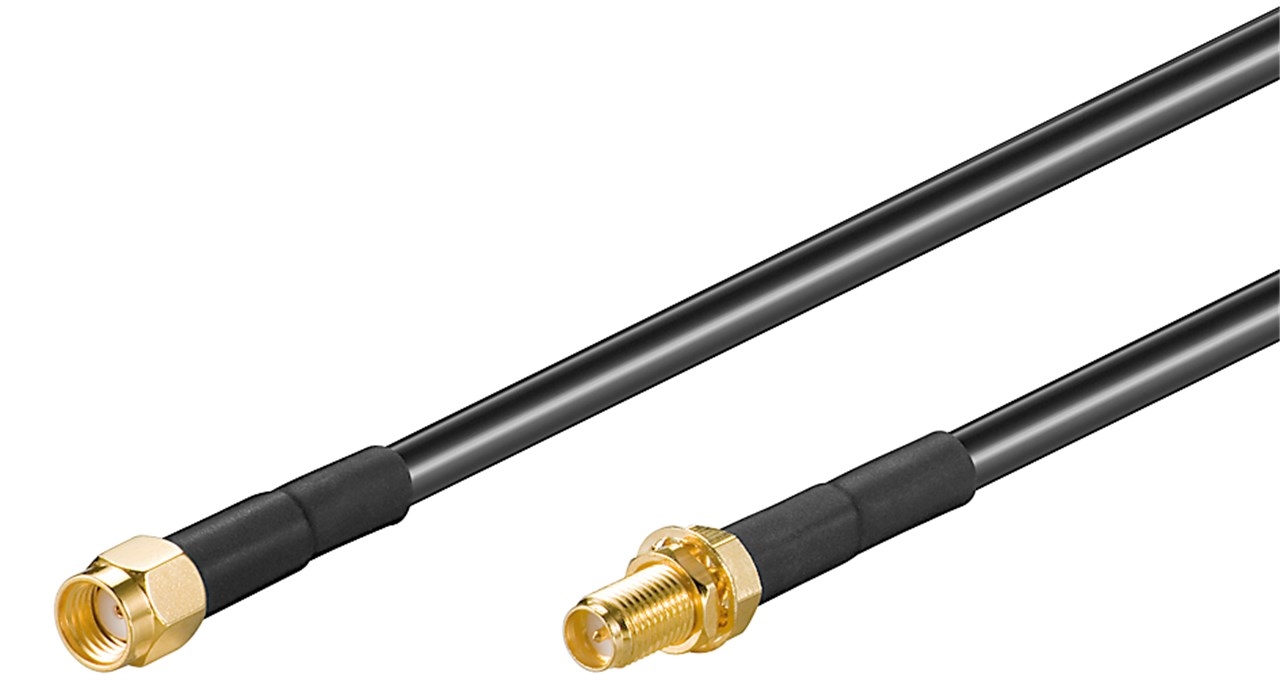 51679.jpg RP-SMA male -RP-SMA female cable 10m - Image 1