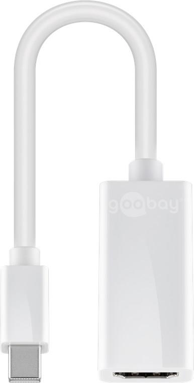 51729.jpg MINI DISPLAY PORT/HDMI ADAPTER CABLE 0.15m - Image 1