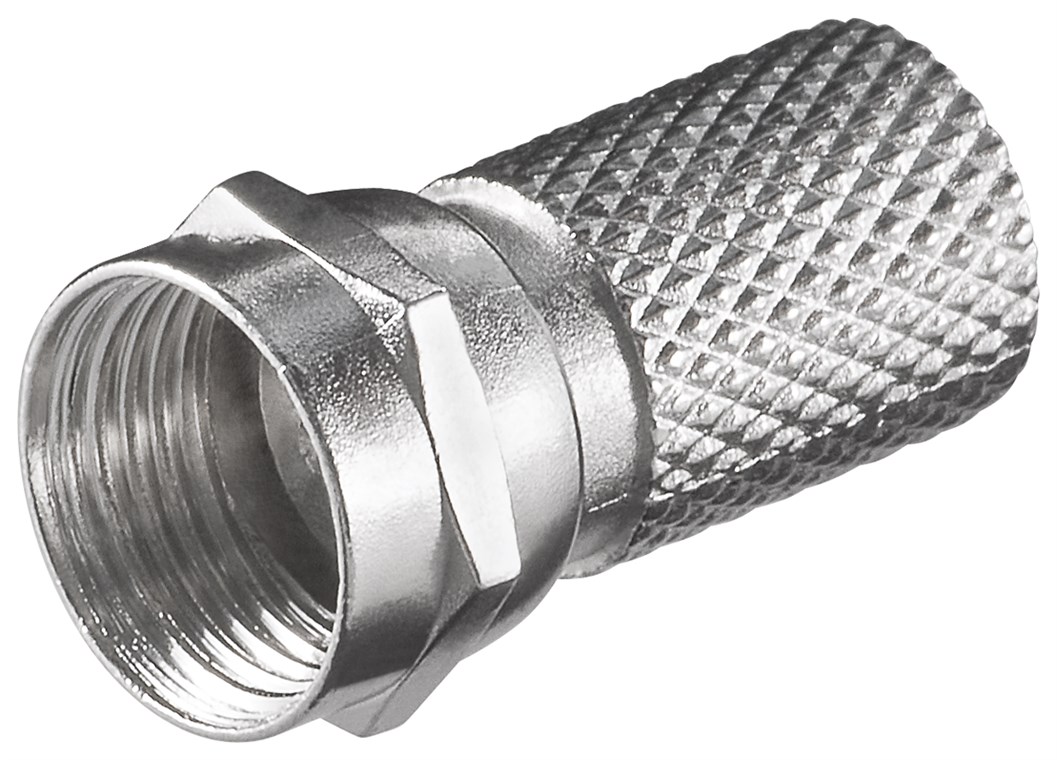 51854X10.jpg Twist-On F plug 7.0 mm x10pcs - Image 1