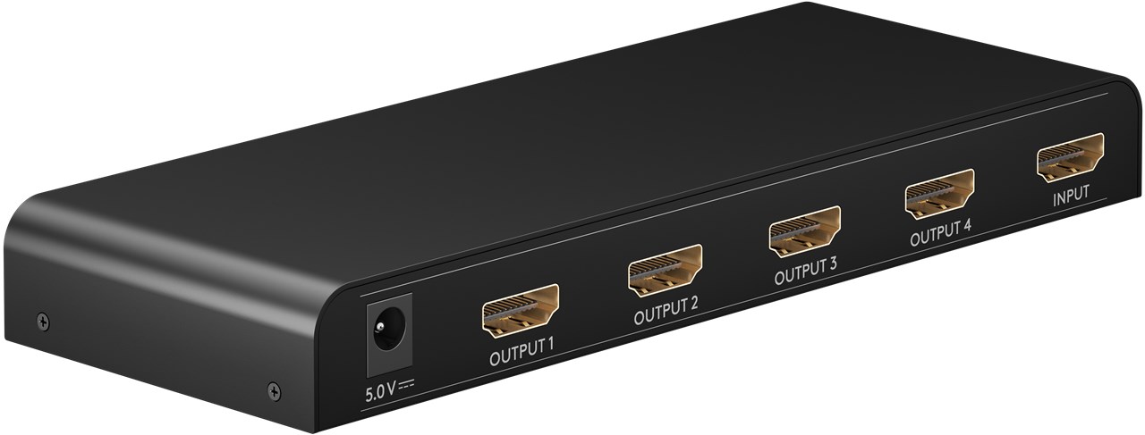 58482.jpg HDMI 1.4 SPLTTER 1-4OUTPUT 4K BLACK - Image 1