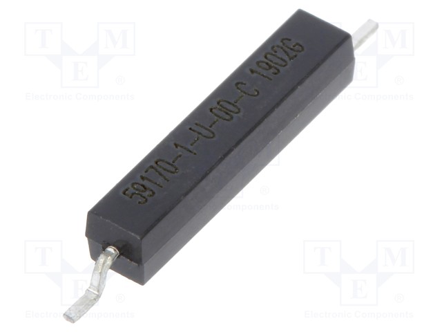 59170-1-U-00-C.jpg REED SWITCH 10W 20-25AT 2.29X2.29X16.25mm - Image 1