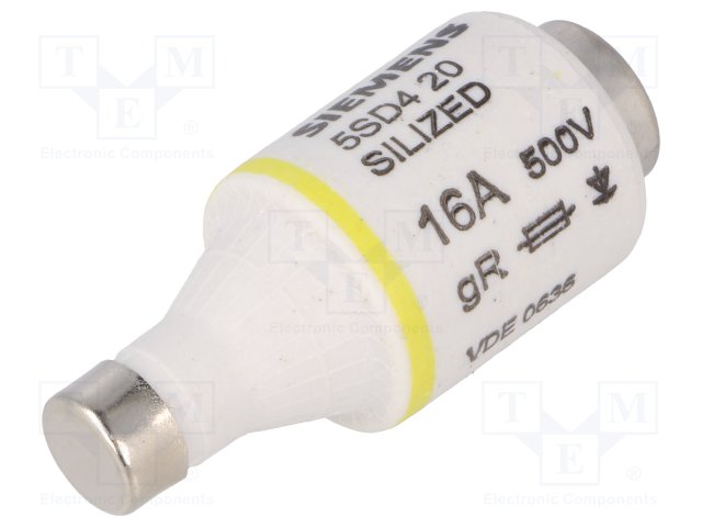 5SD420.jpg 16A 500VAC fuse gR - Image 1