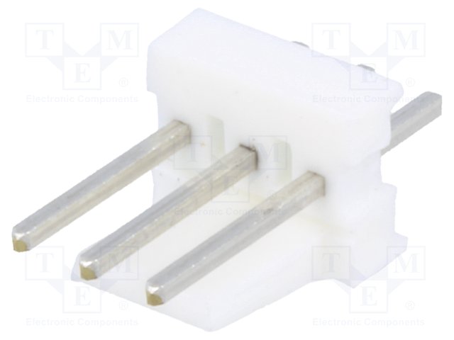 640454-3-2P.jpg Wire-board 3 pin male 2.54mm x2pcs - Image 1