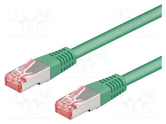 68289.jpg PATCH CORD CAT6 1M S/FTP GREEN - Image 1