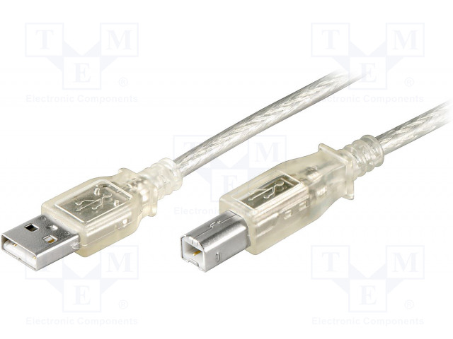 68973.jpg Cable USB 2.0 USB A plug-USB B plug 3m - Image 1