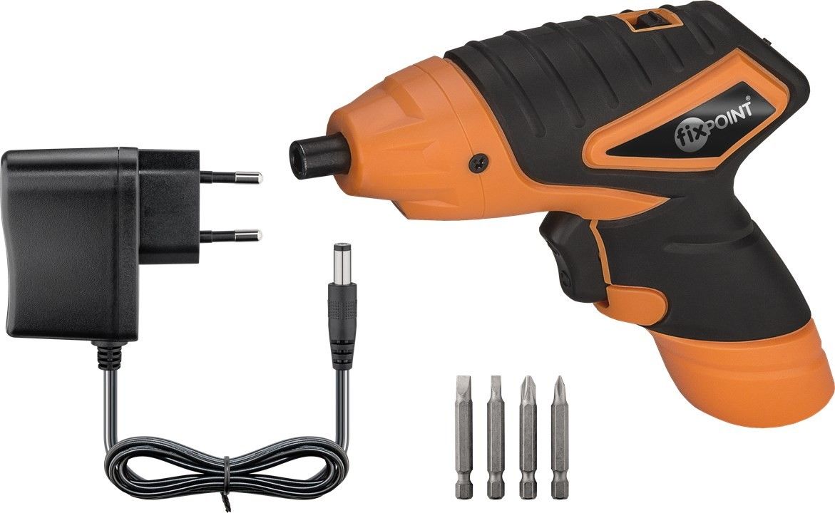 71879.jpg Hand drill Battery-powered, 3.6 V with LED light - for DIY use - Image 1