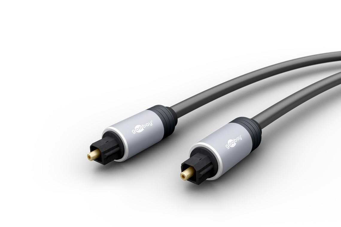 77125.jpg PLUS TOSLINK DIGITAL AUDIO CABLE 1.5M M/M - Image 1