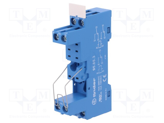 95.85.3SMA.jpg 10A SOCKET 250VAC LEADS TERMINAL - Image 1