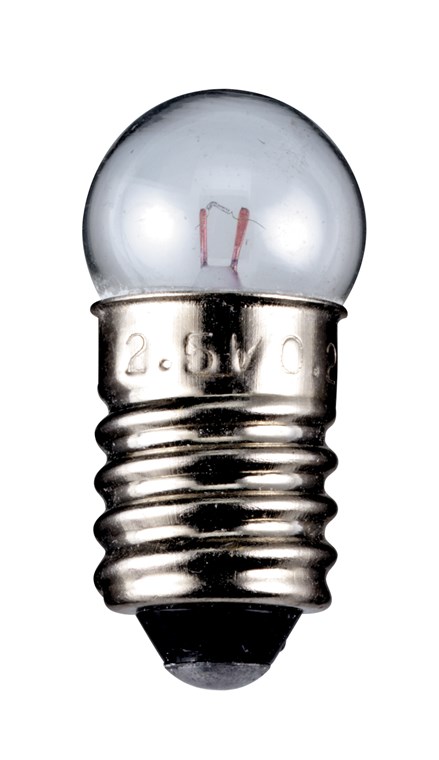 9581X2.jpg E10 6V 2.35W 400mA X2PCS TORCH LAMP - Image 1