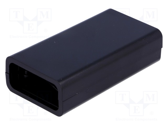A-OBD-A.jpg PLASTIC BOX 48mmX88mm X24mm black - Image 1