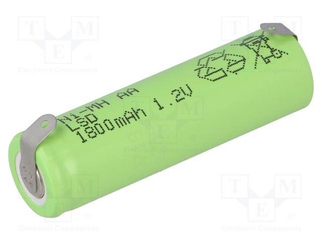 AA1800MATAG.jpg AA 1800MA + TAGS RECHARGEABLE BATTERIES - Image 1