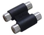 ADAPTOR JOINER 2RCA-2RCA RED/BLACK X2PCS - Image 2