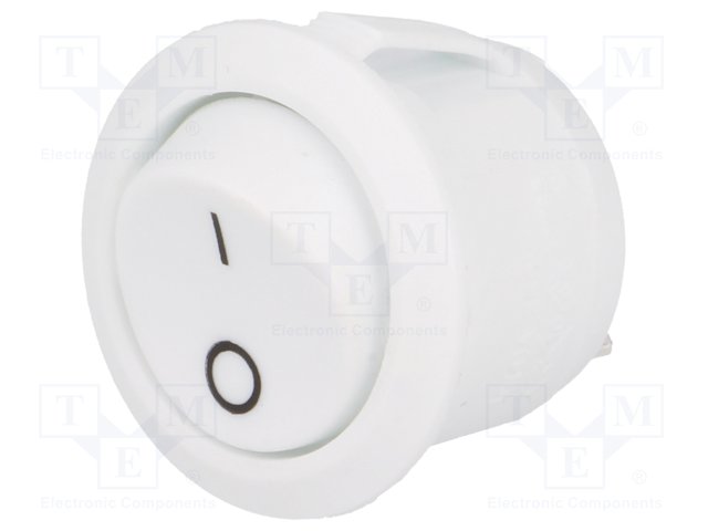 AE-R13112AAAB.jpg ROCKER OFF/ON 6A/250VAC PIN2 WHITE - Image 1