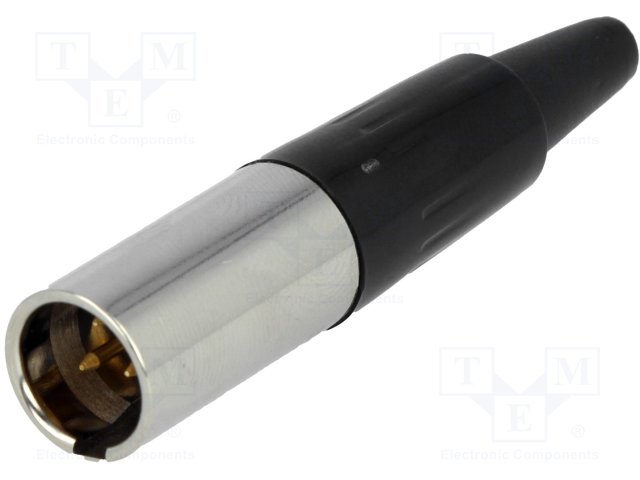 AG3M.jpg XLR mini male PIN: 3 for cable - Image 1