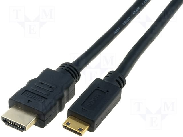 AK-330106-020S.jpg HDMI 1.3 type C 2m -AM/M ULTRA HD 24p CABLE - Image 1