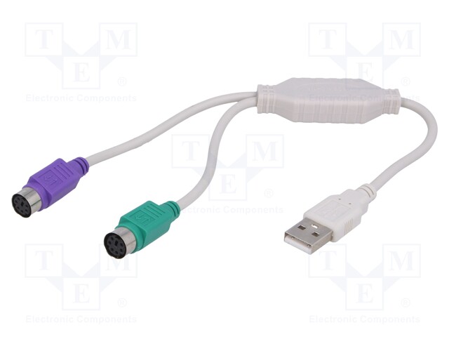AK-AD-15.jpg USB TO 2 PS-2 SOCKET ADAPTOR - Image 1