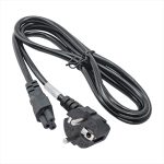 AKYGA AK-NB-01C Power Cable, CEE 7/7 to IEC C5, 1.5 m, Black