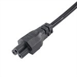 AKYGA AK-NB-01C Power Cable, CEE 7/7 to IEC C5, 1.5 m, Black - Image 2
