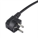 AKYGA AK-NB-01C Power Cable, CEE 7/7 to IEC C5, 1.5 m, Black - Image 3