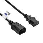 AKYGA AK-PC-07A Power Cable, IEC C14 to IEC C13, 3 m, Black - Image 2