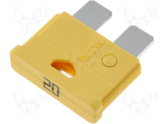 AMF-20AX10.jpg 20A car fuse 19mm x10pcs - Image 1