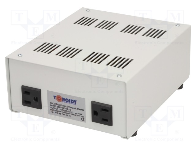 ATS1500VA-U.jpg 1500VA 230VAC-110VAC AUTOTRANSFORMER - Image 1