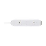 Masterplug BFG3N 4-Socket UK Extension Lead, 3 m, 13A, White - Image 2