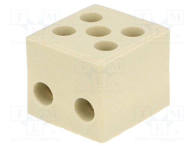 BM9520.jpg TERMINAL BLOCK 6MM 2 WAY 4 TERMINAL 250V - Image 1