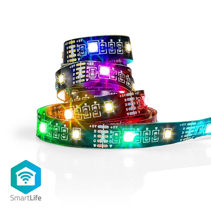 BTLS20RGBW.jpg SmartLife Full Colour LED Strip Bluetooth RGB / Warm White 2000mm IP20 2700 K 380 lm - Image 1