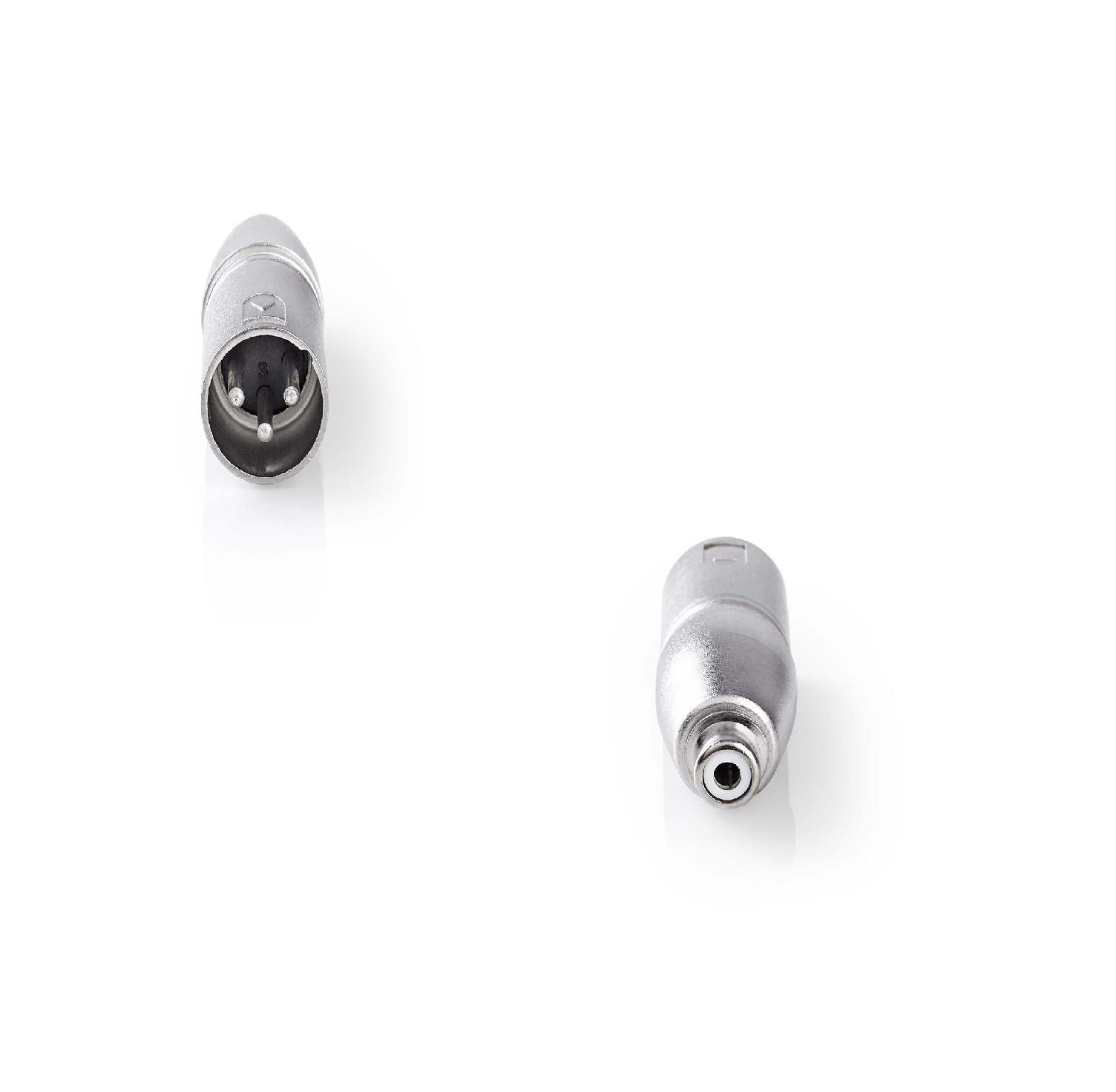CAGP15930ME.jpg XLR 3-pin Male - RCA Female Metal x1pcs - Image 1