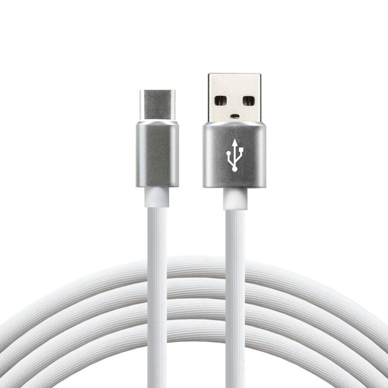 CBS-1CW-1M.jpg USB-C 3A 1M CABLE WHITE - Image 1